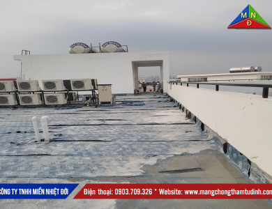 Chống thấm dột bằng màng tự dính