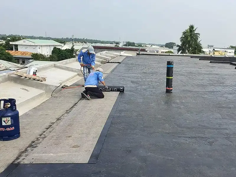 màng chống thấm khò nóng bitum